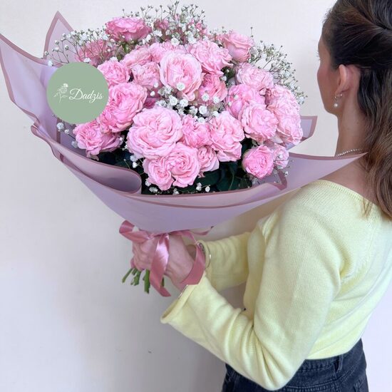 Premium Spray Rožu pušķis 