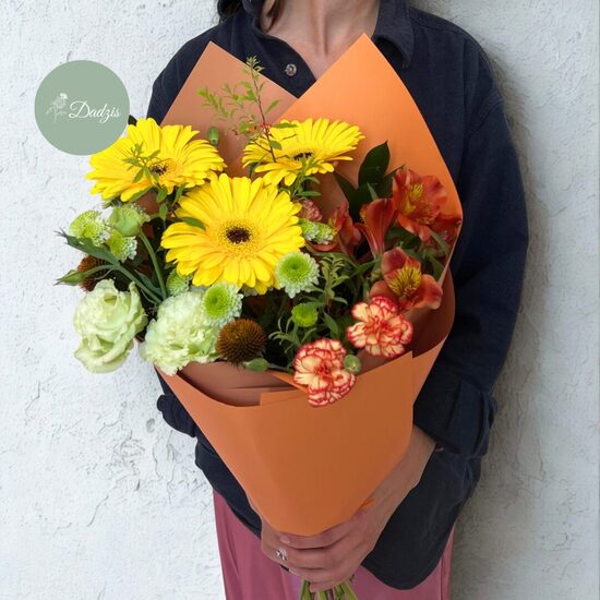 Ziedu pušķis tūta - izvēlies krāsas